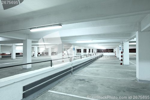 Image of Indoor parking lot