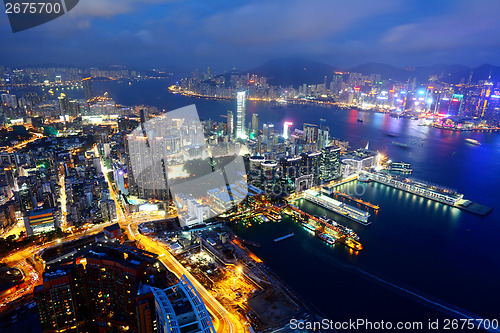 Image of Hong Kong night