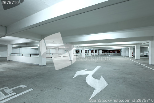 Image of Empty parking lot