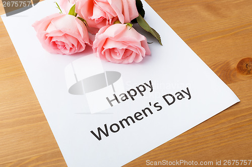 Image of Happy woman day concept