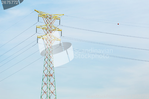 Image of Power transmission tower