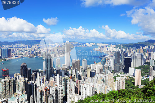 Image of Hong Kong downtown