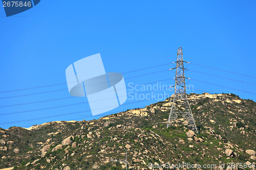 Image of Power distribution tower