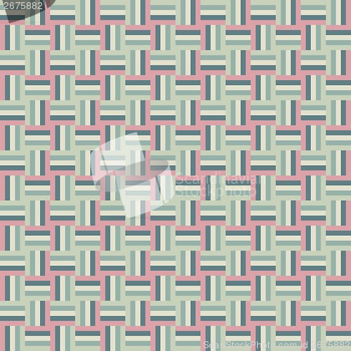 Image of Abstract green pink pixel background