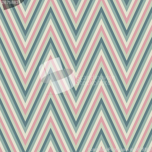 Image of vintage zigzag chevron pattern