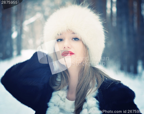 Image of winter portrait