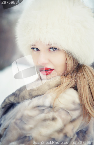 Image of winter portrait