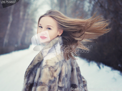 Image of winter portrait