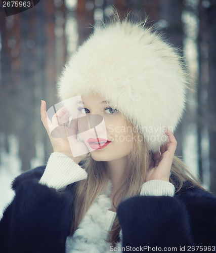 Image of winter portrait