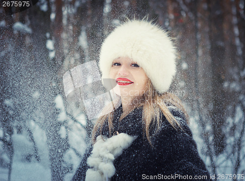 Image of winter portrait