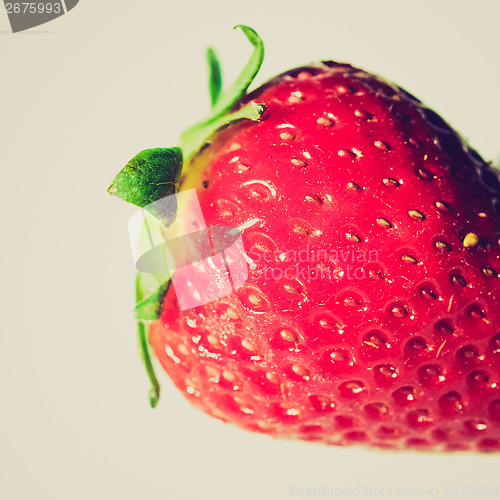 Image of Retro look Strawberry