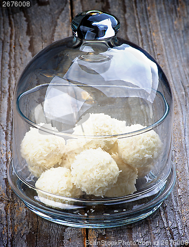 Image of Jar with Coconut Candy