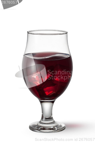 Image of Sangria drink isolated on white background