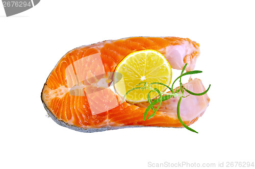 Image of Trout with rosemary on top