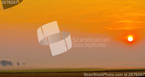 Image of Dawn with fog