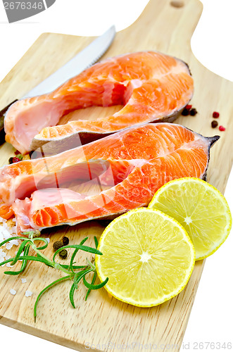 Image of Trout with lemon and salt