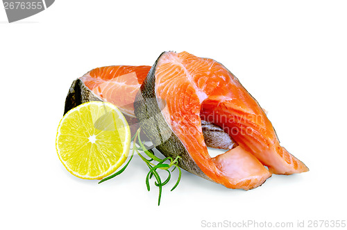 Image of Trout with lemon and rosemary
