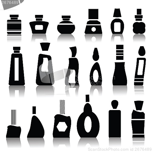 Image of cosmetic bottles