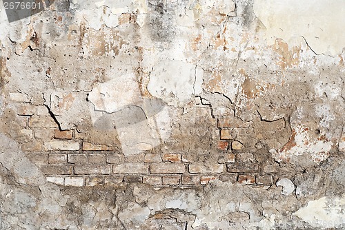 Image of weathered brick wall background