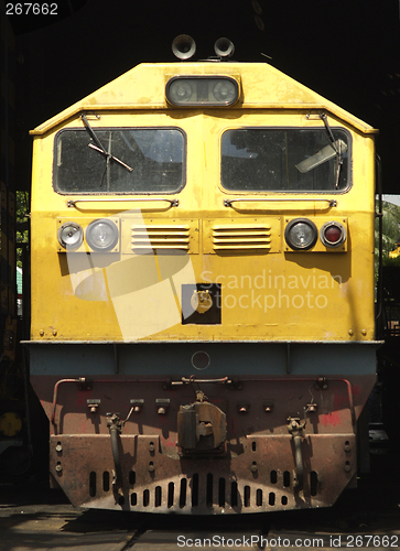 Image of Diesel electric locomotive