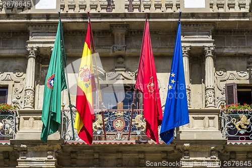 Image of Town hall of Pamplona, Navarra, SPAIN.