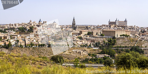Image of Toledo with river Tajo