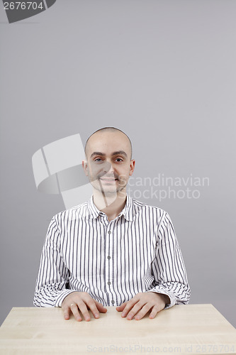 Image of Man at desk