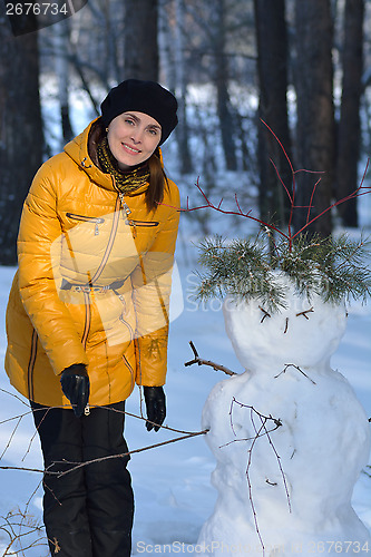 Image of snowman