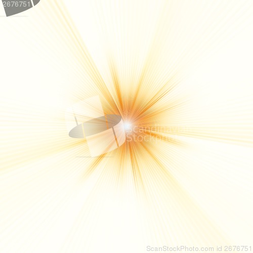 Image of Abstract burst on white, easy edit. EPS 10