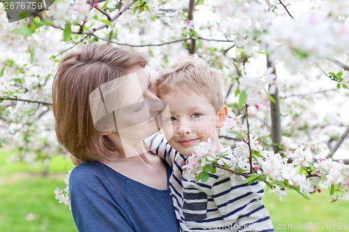 Image of loving family