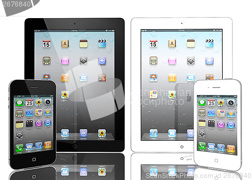 Image of The iPad 2, the digital tablet with multi touch screen