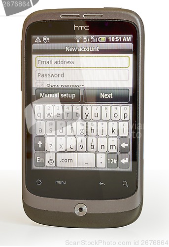 Image of HTC smart phone