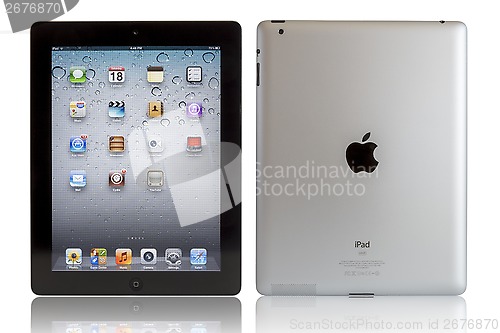 Image of Apple iPad with clipping paths