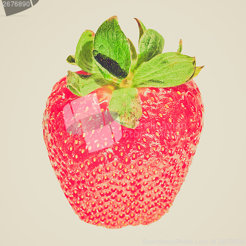 Image of Retro look Strawberries