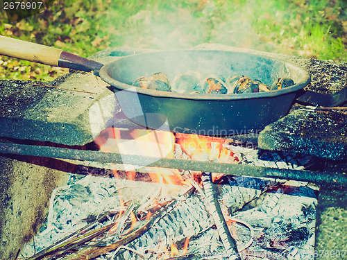 Image of Retro look Barbecue