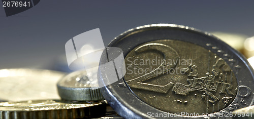 Image of Close up photo of money