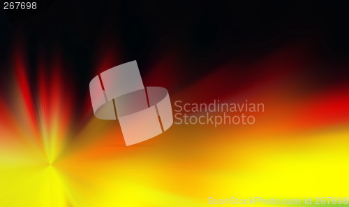 Image of red and yellow abstract blur