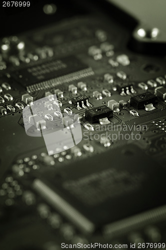 Image of Electronic circuit board