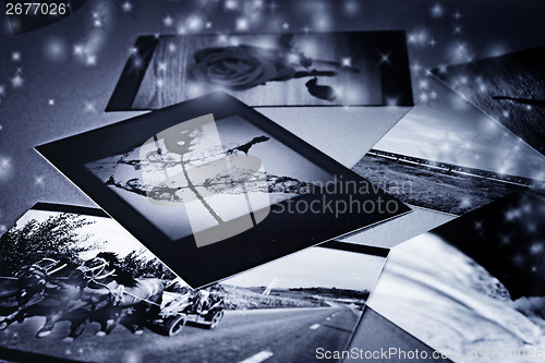 Image of Photo Album with copy space