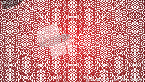 Image of red ornament background