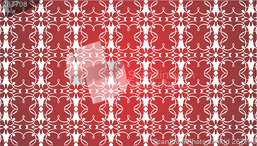 Image of red ornament background