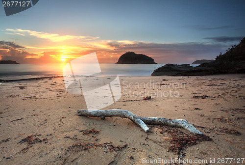 Image of Sunrise views to Lion Island