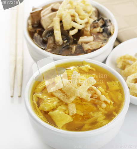 Image of Bowls Of Soup