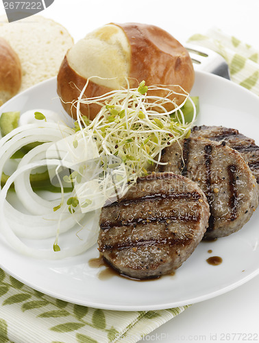 Image of Grilled Beef Burgers 