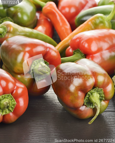 Image of Colorful Sweet Peppers
