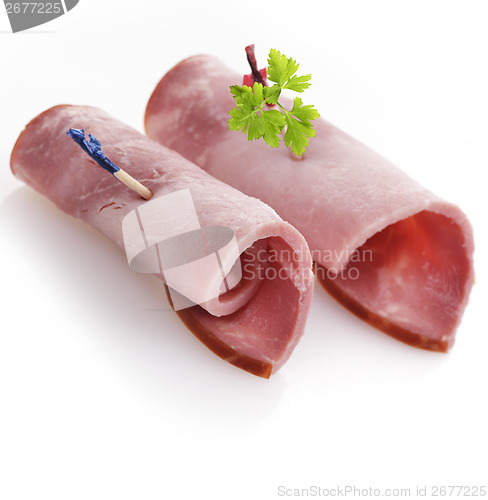 Image of Rolled Slices Of  Pork