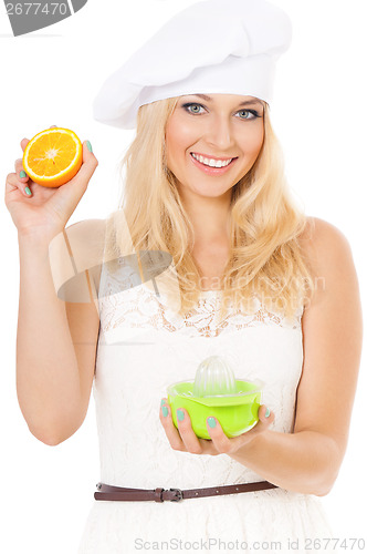 Image of Woman cook