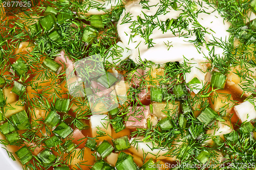 Image of okroshka