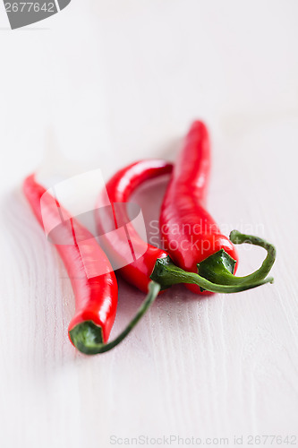 Image of Red chili peppers