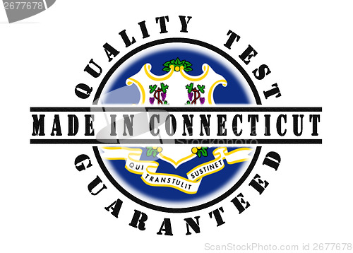 Image of Quality test guaranteed stamp 